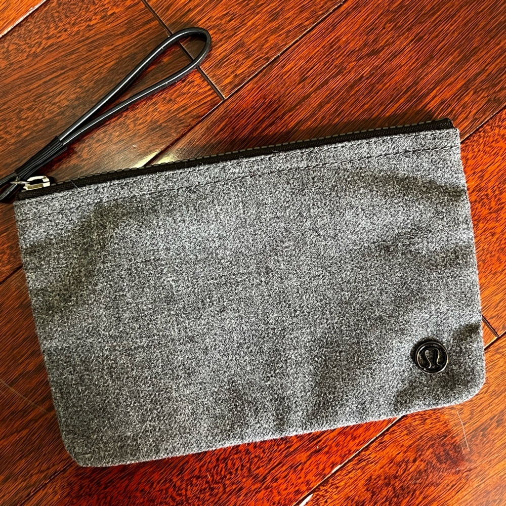 Gray Lululemon Clutch Bag